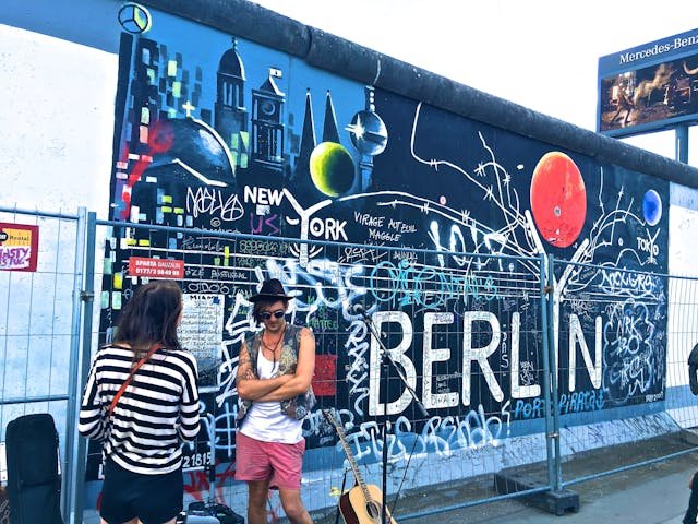Reste der historischen Berliner Mauer